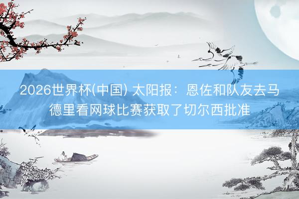 2026世界杯(中国) 太阳报：恩佐和队友去马德里看网球比赛获取了切尔西批准